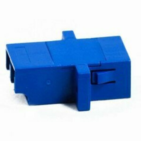 Swe-Tech 3C LC/UPC Singlemode Duplex Coupler, blue, polymer body and zirconia sleeve FWT31F2-LL420